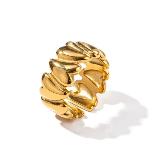 Chunky Heart Ring