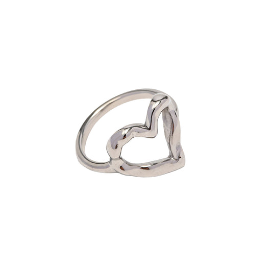 Heart Lava Ring