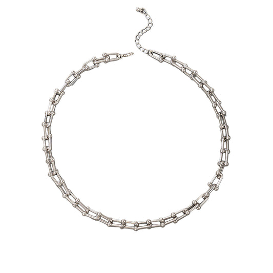 Horseshoe Link Necklace