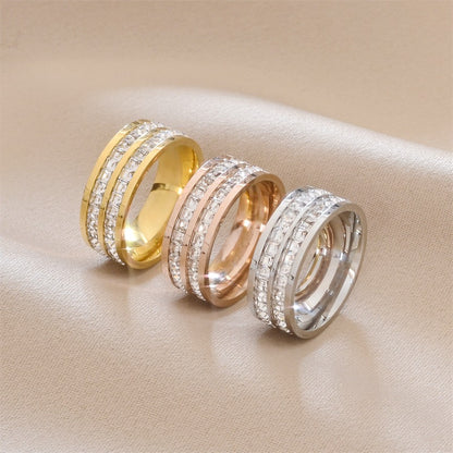 Crystal Center Ring