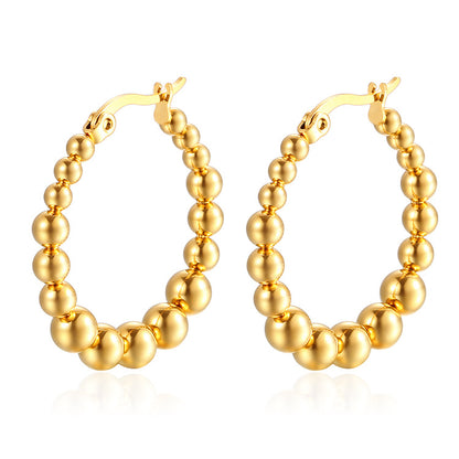 Ball Bead Earrings