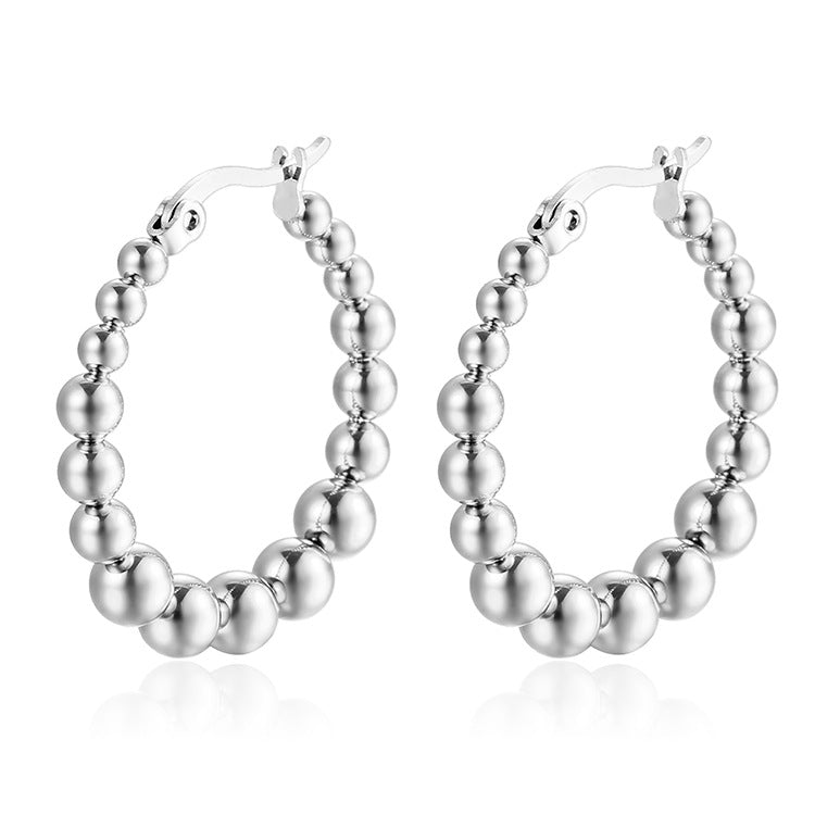 Ball Bead Earrings