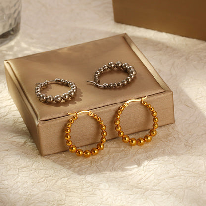 Ball Bead Earrings