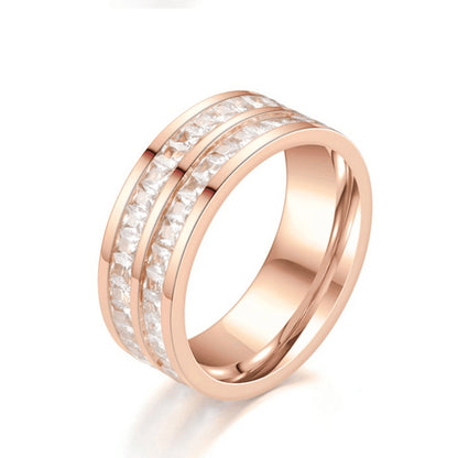 Crystal Center Ring