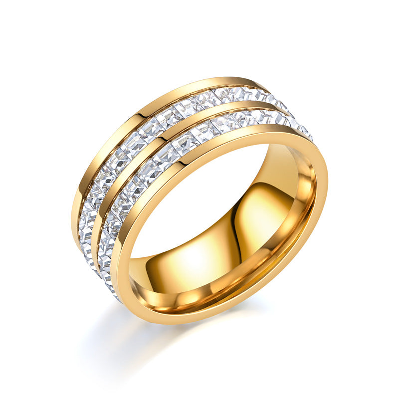 Crystal Center Ring