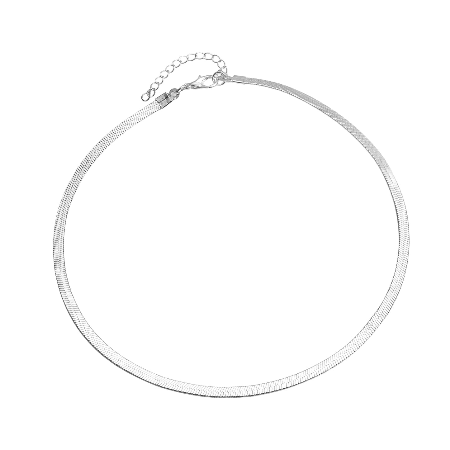 Herringbone Choker Necklace