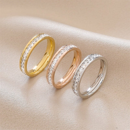 Crystal Center Ring