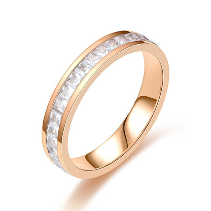 Crystal Center Ring