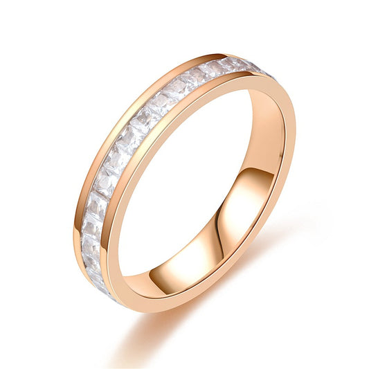 Crystal Center Ring