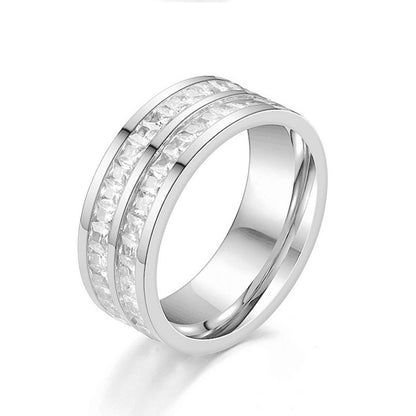 Crystal Center Ring