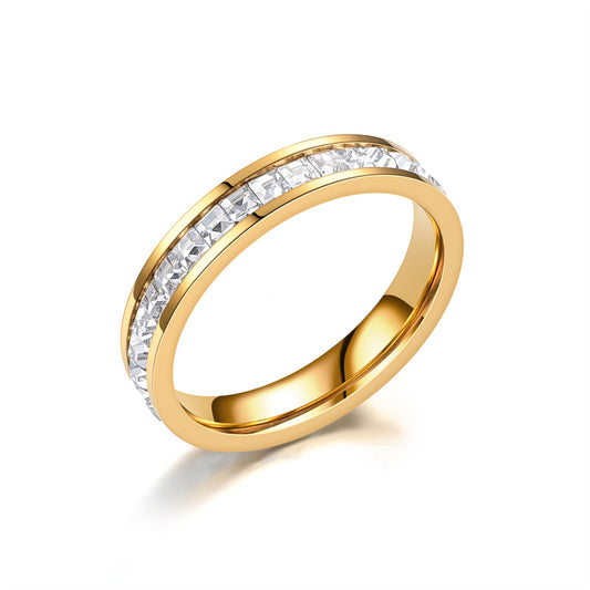 Crystal Center Ring