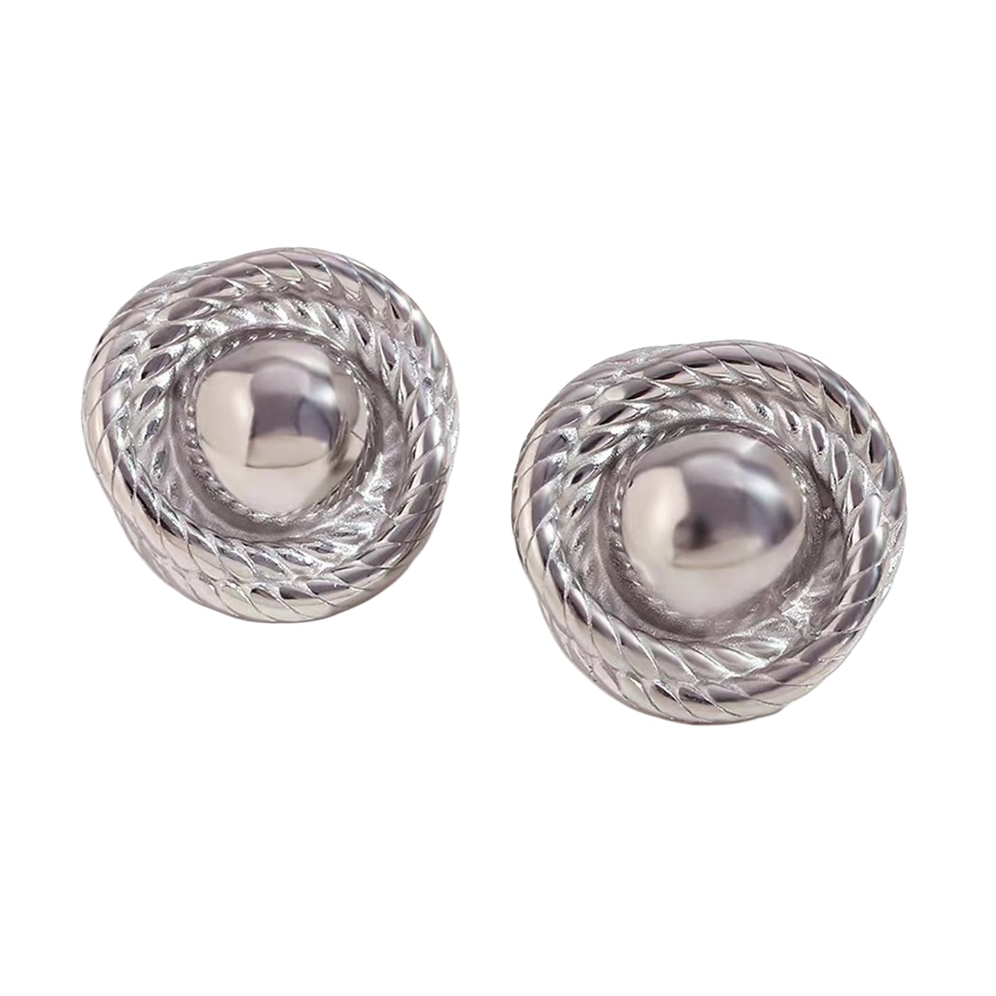 Chunky Spiral Earrings