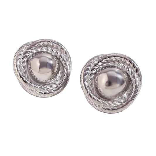 Chunky Spiral Earrings