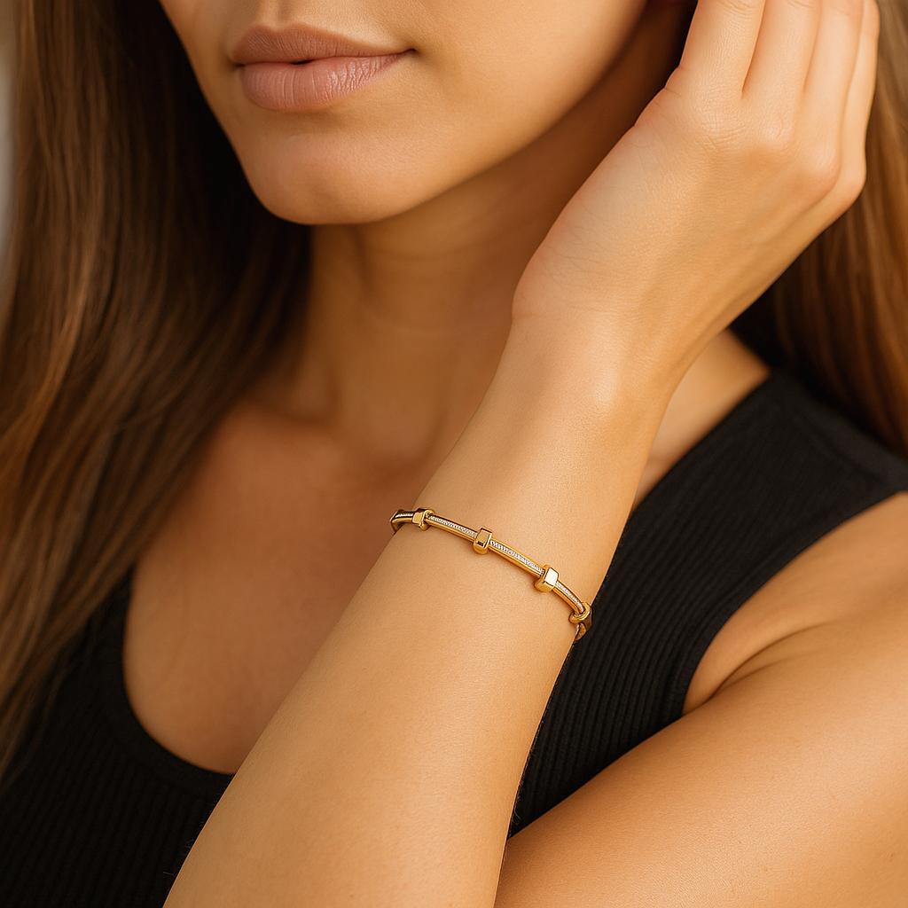 Crystal Bangel Bracelet