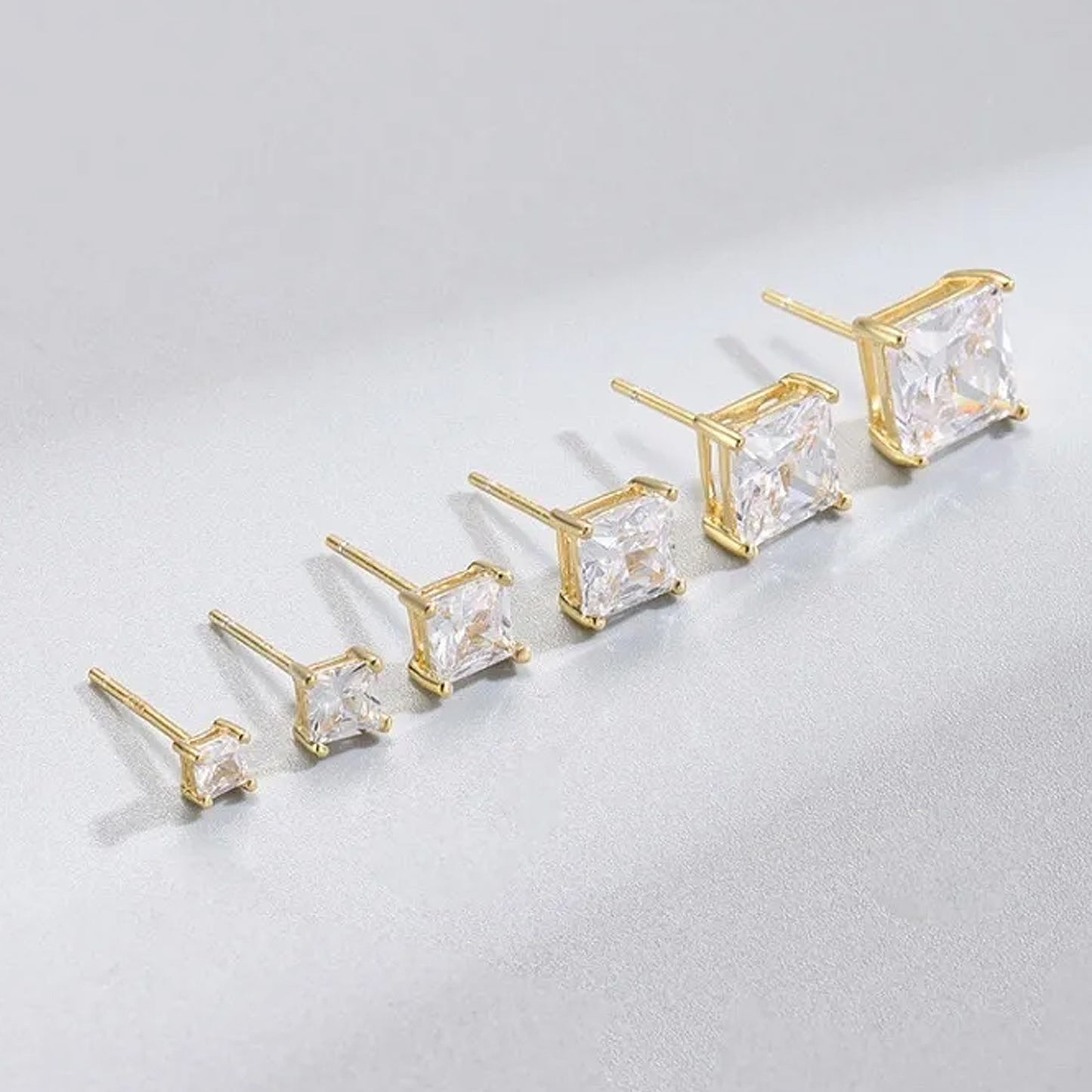 Crystal Stud Earrings