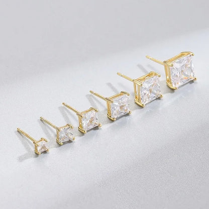 Crystal Stud Earrings