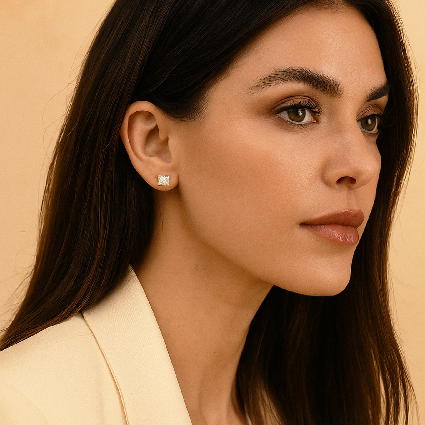 Crystal Stud Earrings