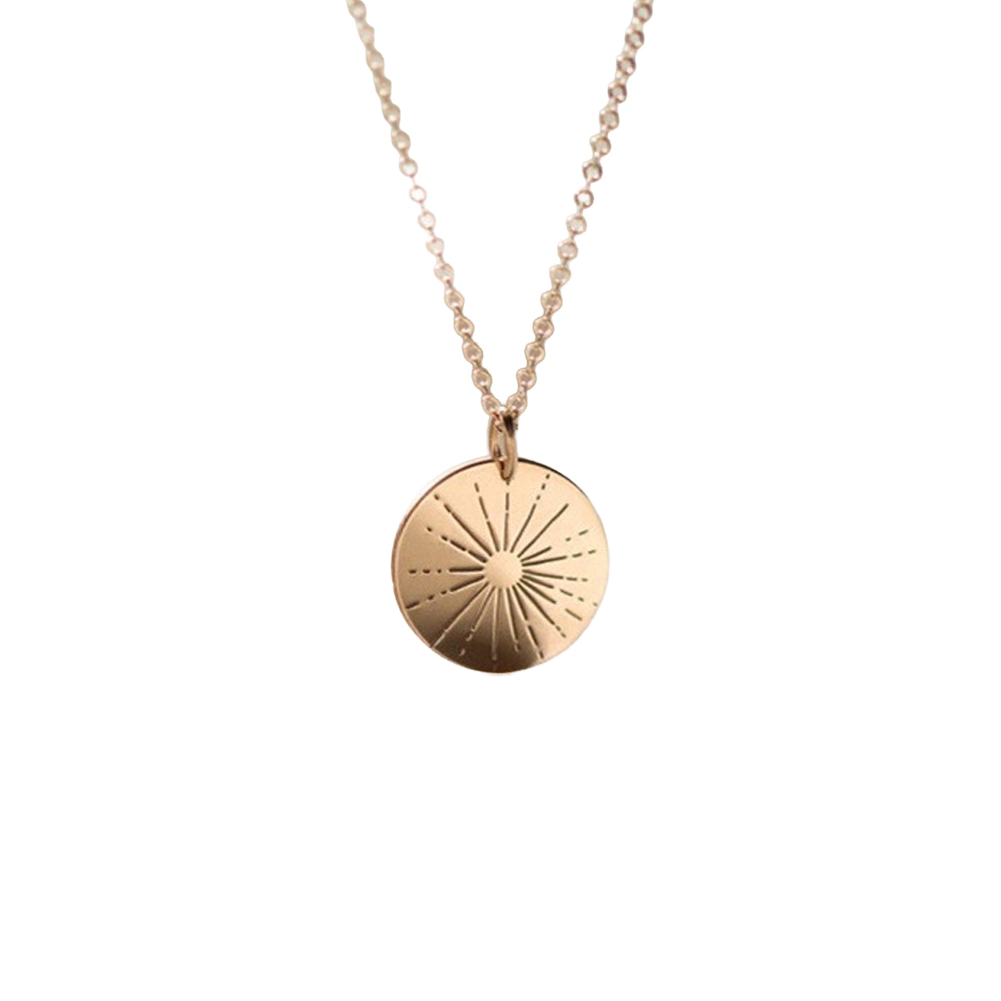 Dollar Sun Necklace