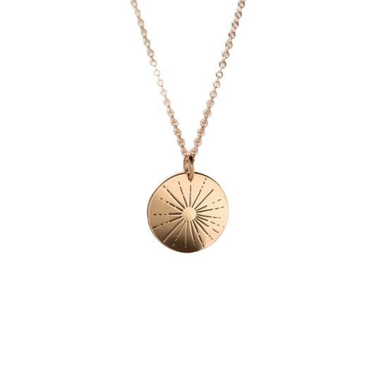 Dollar Sun Necklace