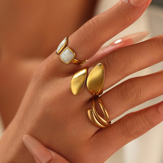 Dripping Gold Ring