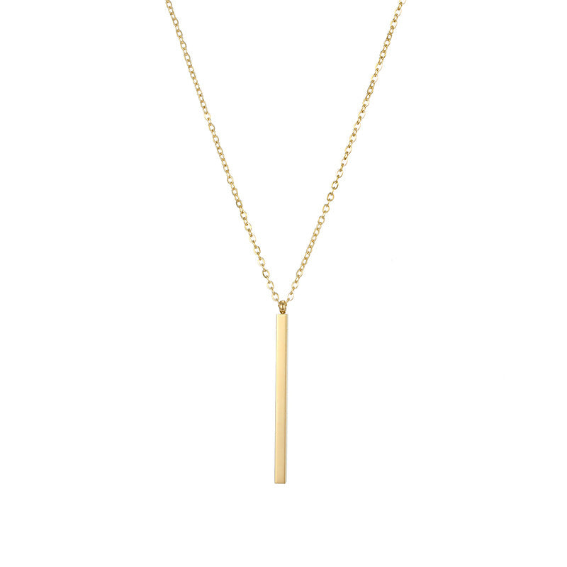 Gold Bar Necklace