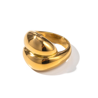 Golden Bubble Ring