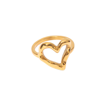 Heart Lava Ring