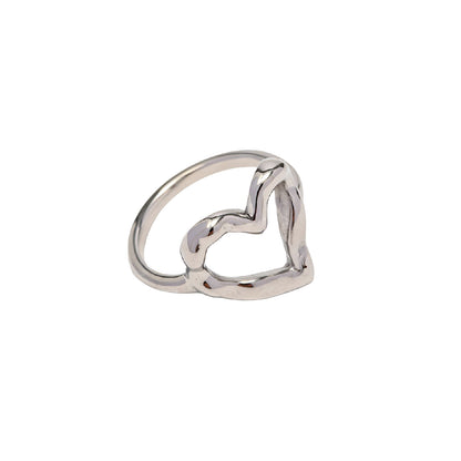 Heart Lava Ring