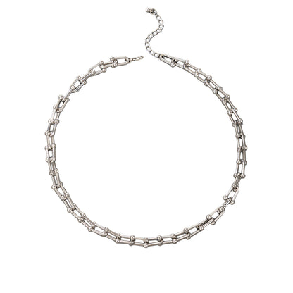 Horseshoe Link Necklace