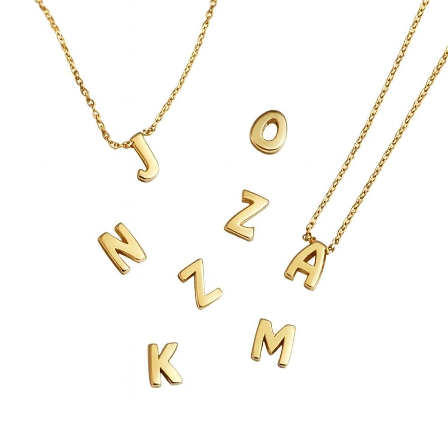 Initial Pendant Necklace