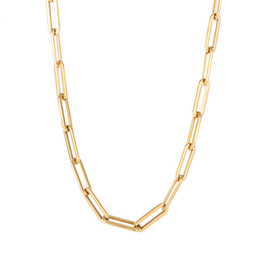 Paperclip Chain Necklace